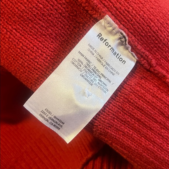 Reformation Brooklyn Organic Cotton Sweater - Picture 7 of 9